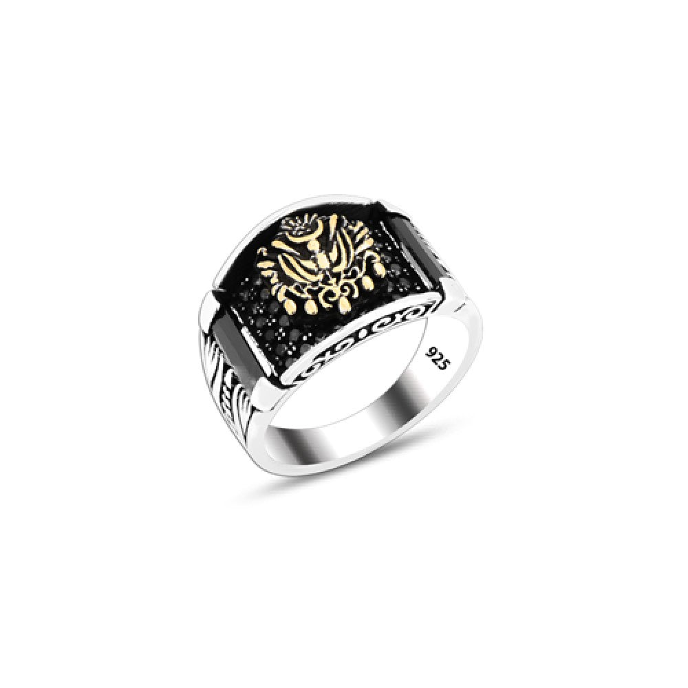 925 Silver Ottoman Empire Ring For Men