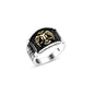 925 Silver Double Headed Eagle Ring For Men