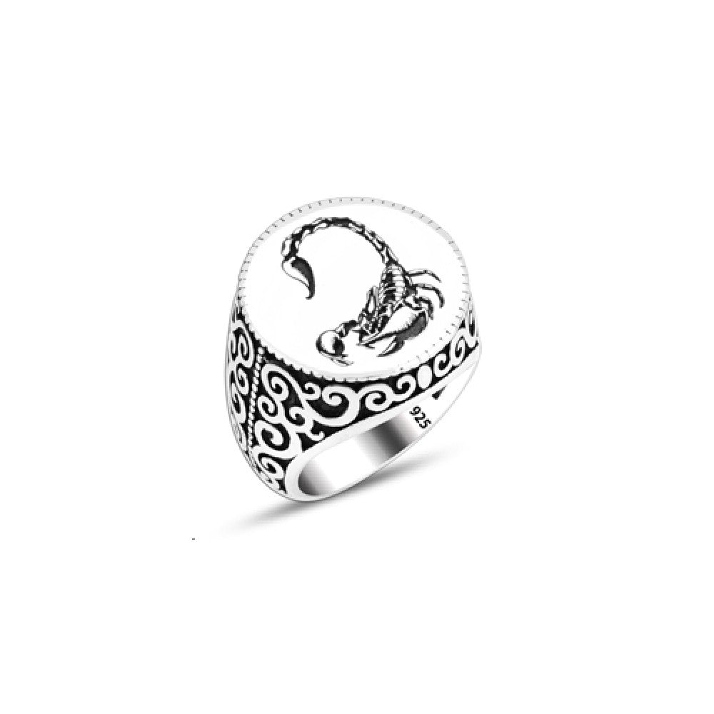 925 Silver Scorpion Ring For Men