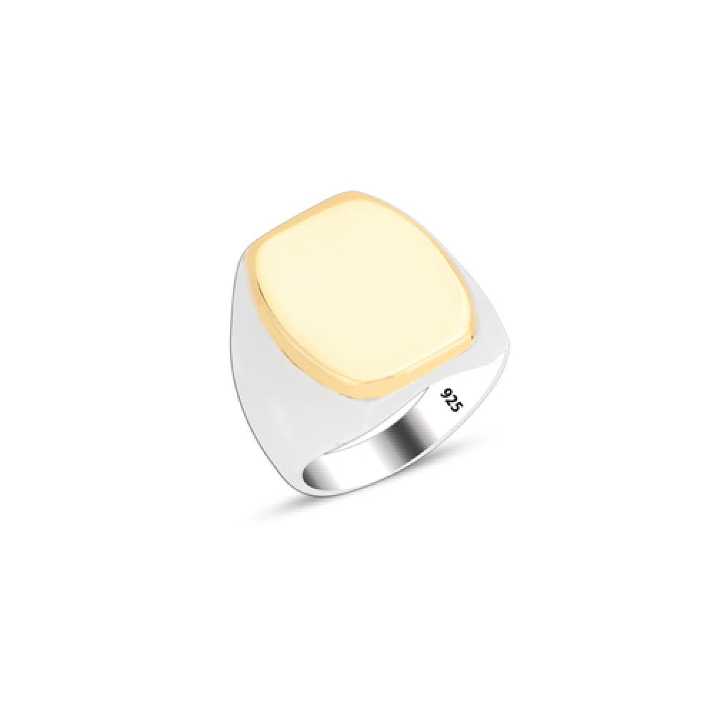 925 Silver Square Ring For Men