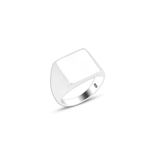 925 Silver Square Ring For Men