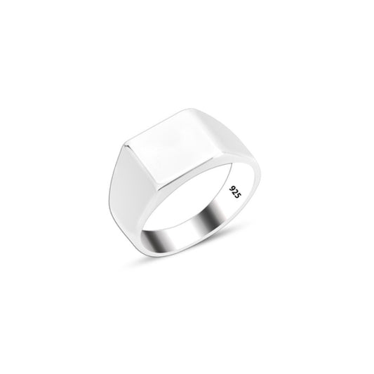 925 Silver Square Ring For Men