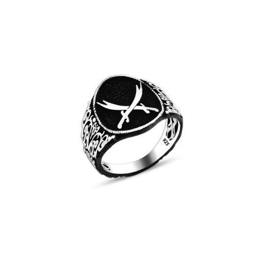 925 Silver Sword Ring For Men