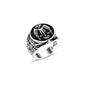 925 Silver Double Headed Eagle Ring For Men