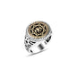 925 Silver Double Headed Eagle Ring For Men